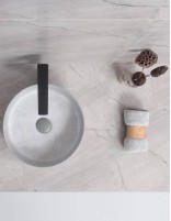 Detalle Lavabo fino CORINTO PIETRA de Probath