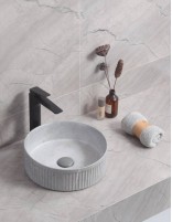 Detalle Lavabo fino CORINTO PIETRA de Probath