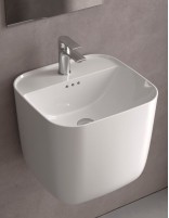 Lavabo pared cuadrado - Monolith Square de Salgar