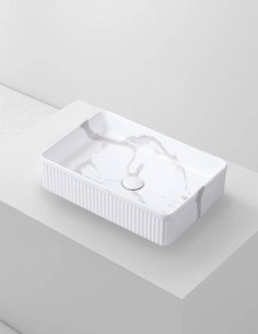 Lavabo fino CORINTO RT5034 CALACATTA de Probath