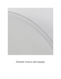 Espejo con arenado perimetral DENIS de BathDecor 2