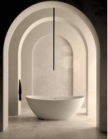 Detalle de Bañera exenta INARI de NUOVVO