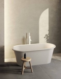 Detalle Bañera exenta ovalada ZEYA de NUOVVO