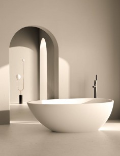 Detalle Bañera vista ovalada RYNN de NUOVVO