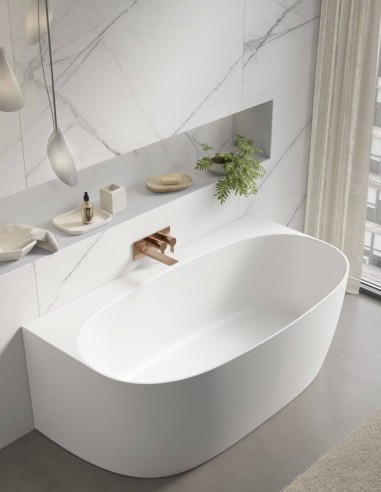 Detalle Bañera vista blanca DENIS de NUOVVO