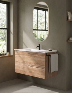 Mueble de baño Econic Compact 2 cajones + lavabo integrado - de Royo