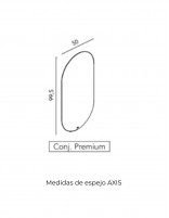 Croquis Mueble de baño Econic Compact 2 cajones + lavabo sobre encimera - de Royo