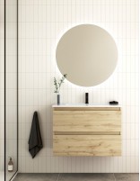 Mueble de baño Kena 2 cajones + lavabo integrado - ROYO