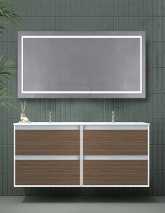 Mueble de baño 120 cm modelo AZO Nairobi 2