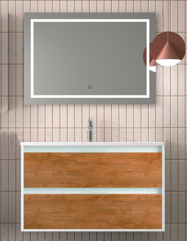 Mueble 2 cajones rustik