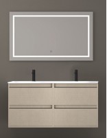 Mueble cuarto baño con lavabo doble OSUNA 4 cajones nairobi