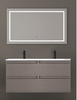 Mueble cuarto baño con lavabo doble OSUNA 4 cajones cairo