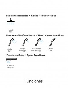 Columna con repisa de cristal templado modelo KATA negra 2