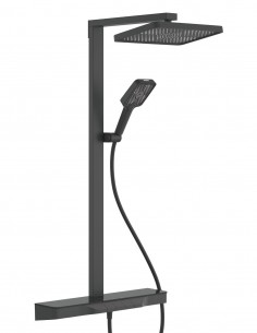 Columna repisa de cristal templado modelo ITALIA antracita 2