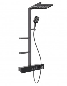 Conjunto ducha y repisas modelo TANIA antracita 2