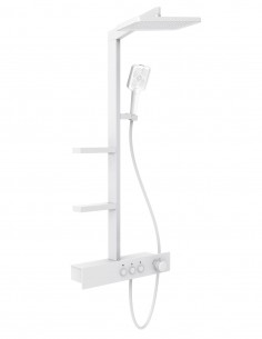 Conjunto de ducha con repisas modelo TANIA blanco 2