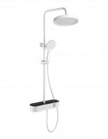 Grifería ducha con repisa