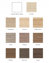 Conjunto de baño con 4 puertas acabados