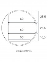 Camerino redondo croquis interior