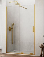 Mampara corredera dorada - 8 mm. KENNA de GME