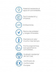 Bañera exenta acrílica oval - de Probath 2