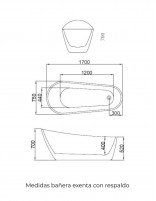 Croquis con respaldo