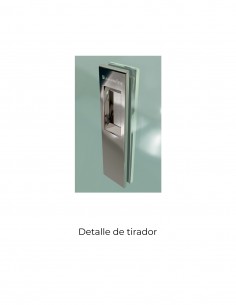 Mampara de ducha angular cromo 2 fijos + 2 correderas - SIENA 2