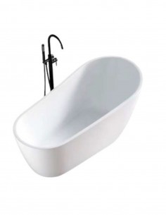 Bañera exenta acrílica con respaldo - de Probath