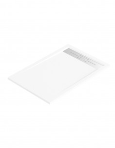 Detalle Plato ducha blanco - MARBELLA de Becrisa 2