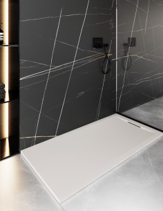 Detalle Plato ducha rejilla oculta - Deka de Mundilite