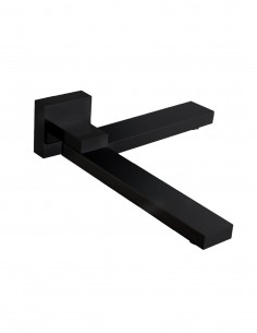 Caño bañera plegable - negro mate de Imex