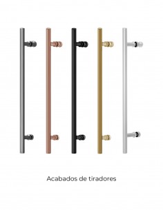 Mampara de ducha cromo 2 fijos + 2 puertas correderas - URBAN de Kassandra 2