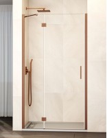 Mampara cobre fijo + abatible cierre imán modelo GLASS de GME