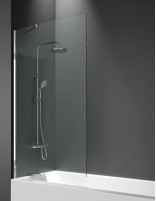 Mampara bañera cromo - fijo con vidrio de 8 mm. SCREEN de GME