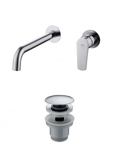 Pack Grifo de lavabo empotrado -...