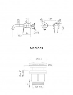 Pack Grifo de lavabo... 2