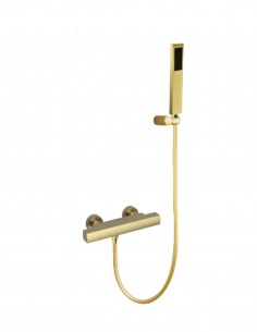 Conjunto de ducha - con soporte oro YANET de Lluvibath 2