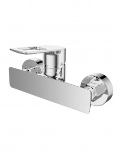 Grifería ducha cromo - BASS de Lluvibath