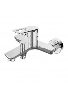 Grifería bañera cromo - BASS de Lluvibath