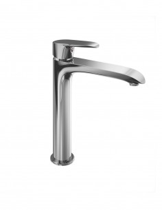 Grifería lavabo alto cromo - DANN de Lluvibath