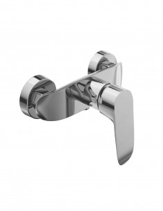 Grifería ducha cromo - DANN de Lluvibath