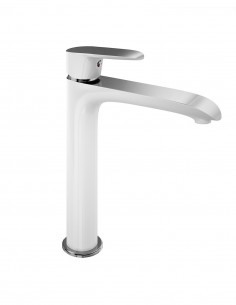 Grifería lavabo alto blanco - DANN de Lluvibath