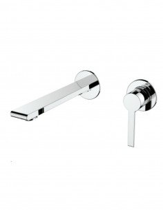 Lavabo empotrado - cromo MAURICIO de Lluvibath