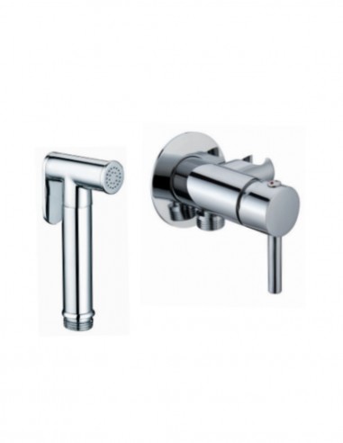 Grifo bidé empotrado - cromo RAP de Lluvibath