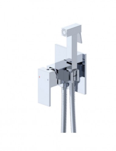 Grifo bidé empotrado - cromo ROCK de Lluvibath