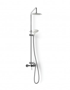 Columna de ducha grifería - cromo CAROLA II de Lluvibath