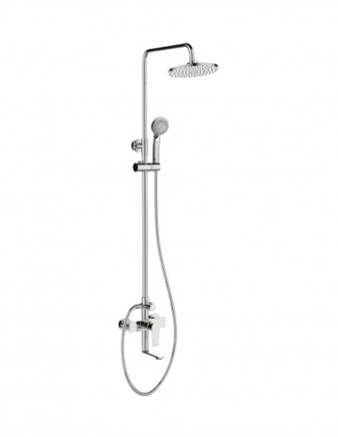 Columna de ducha grifería - cromo LIRA de Lluvibath