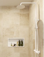 Hornacina rectangular blanca