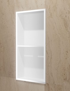 Hornacina doble blanca modelo ARTIC de Medimex