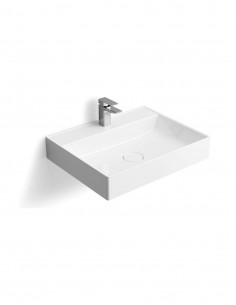 Lavabo cuadrado encimera 2